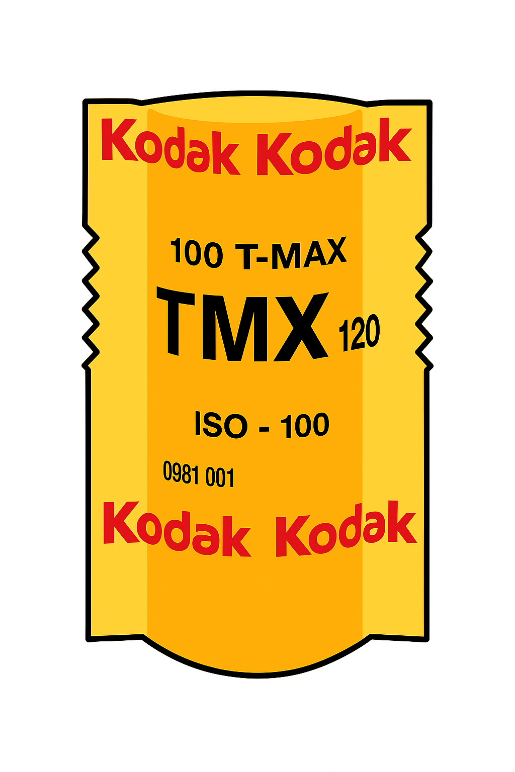 Kodak Tmax 100 120