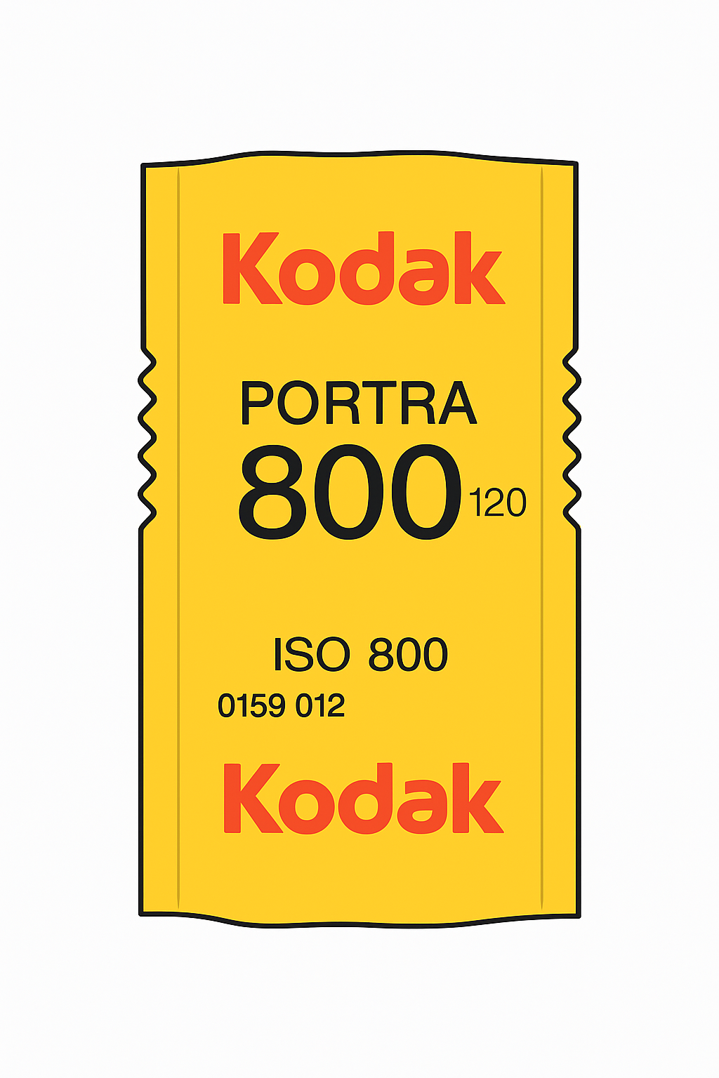 Kodak Portra 800 120