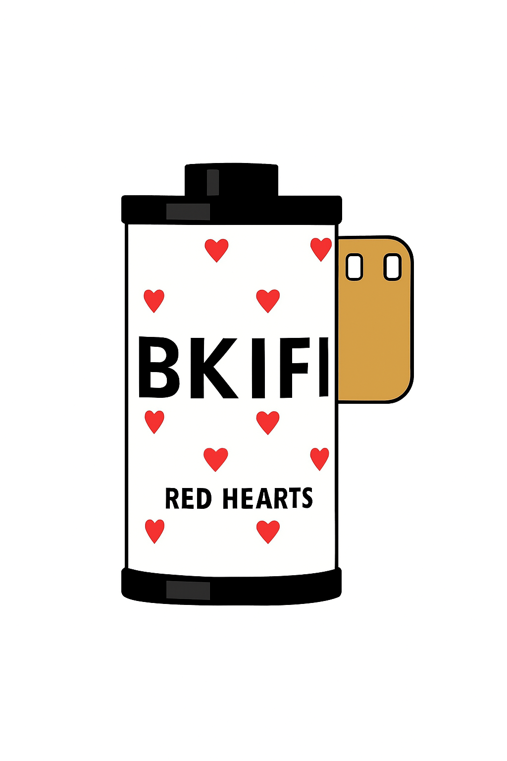 BKIFI RED HEARTS