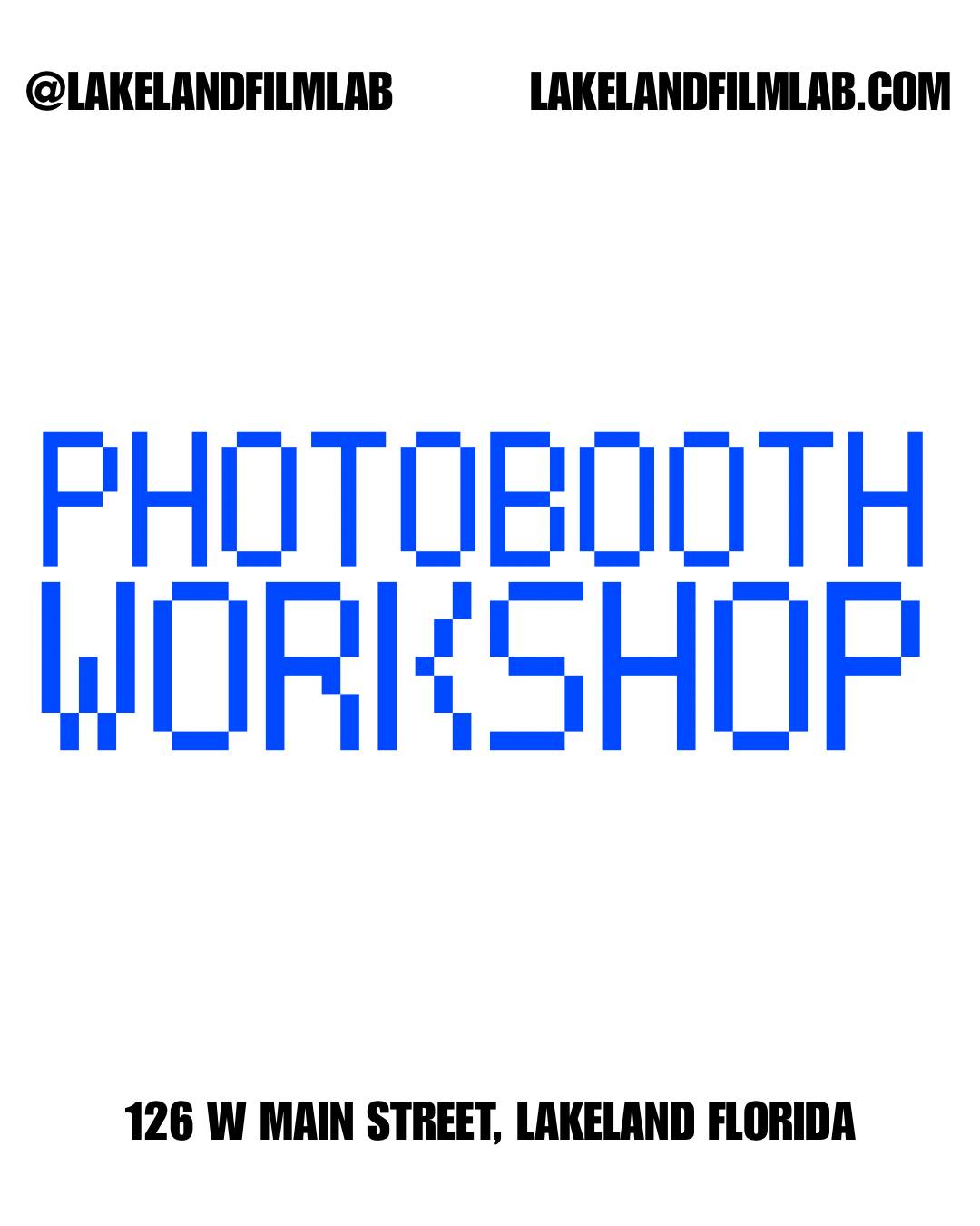 CUSTOM PHOTOOBOOTH STRIP WORKSHOP (FOR 2)