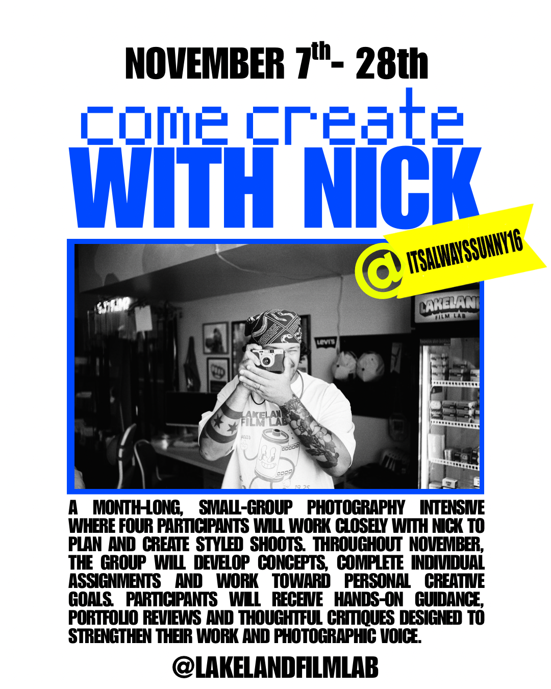 CREATE WITH NICK
