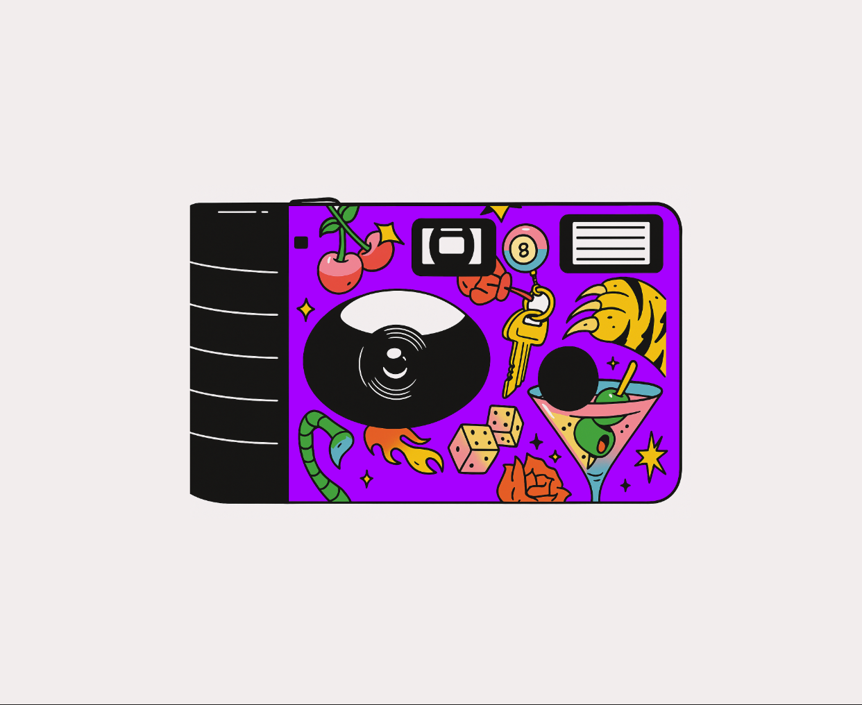 BE FERNANDEZ X LAKELAND FILM LAB DISPOSABLE CAMERA